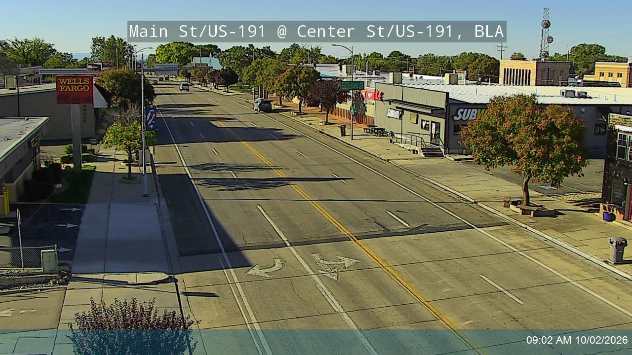 Main St / US-191 @ Center St / US-191, BLA