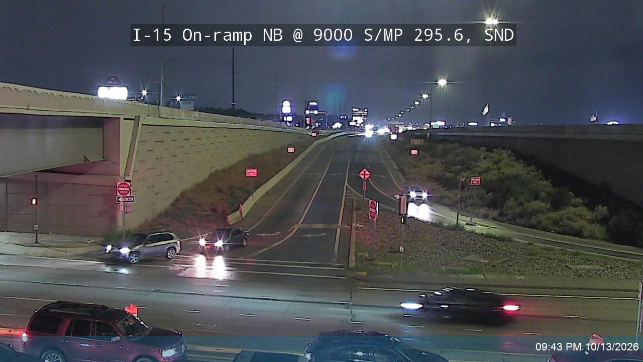 I-15 On-ramp NB @ 9000 S / SR-209 / MP 295.6, SND