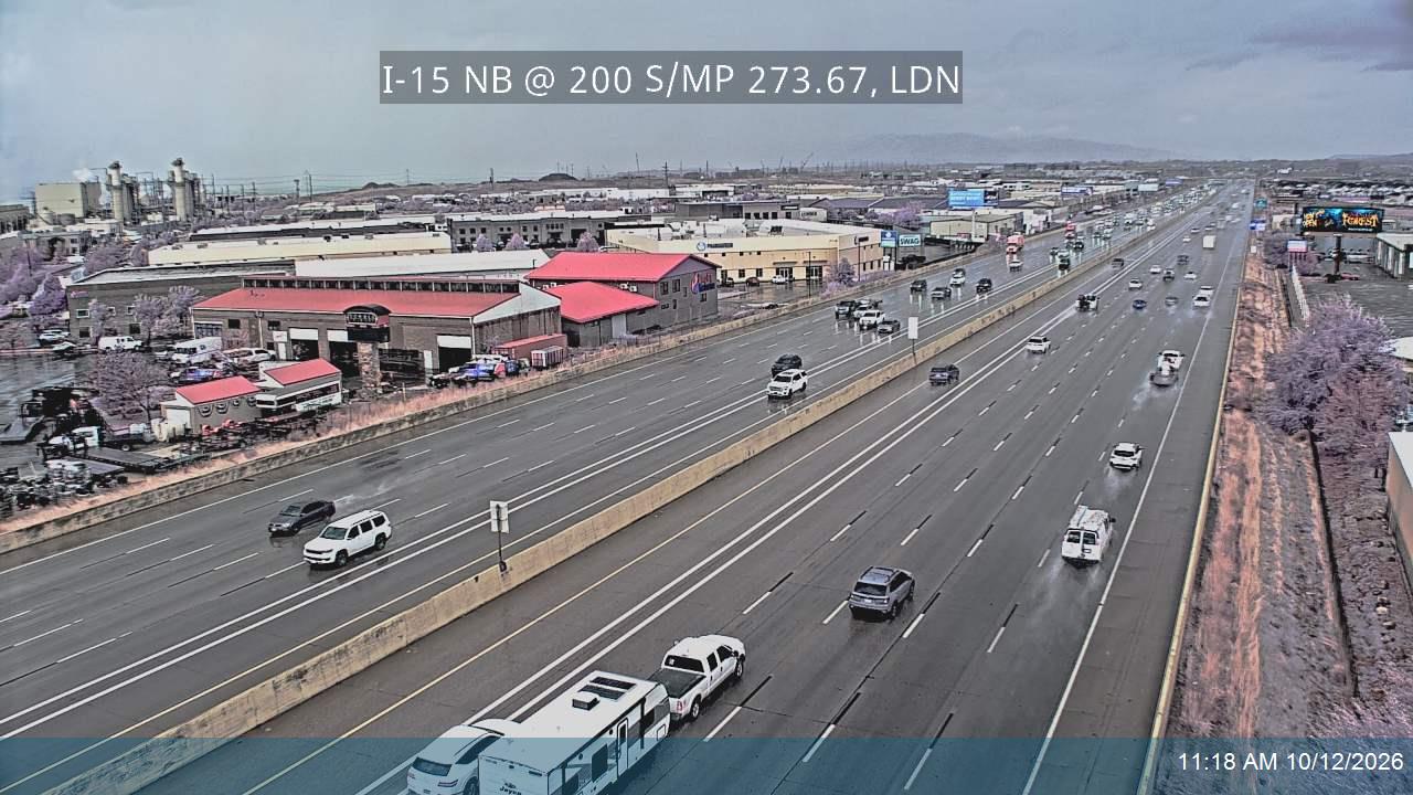 I-15 NB @ 200 S / MP 273.67, LDN
