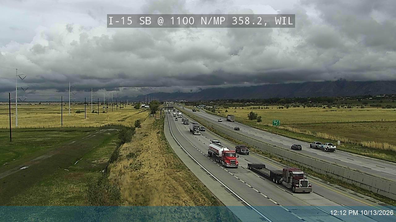 I-15 SB @ 1100 N / MP 358.2, WIL