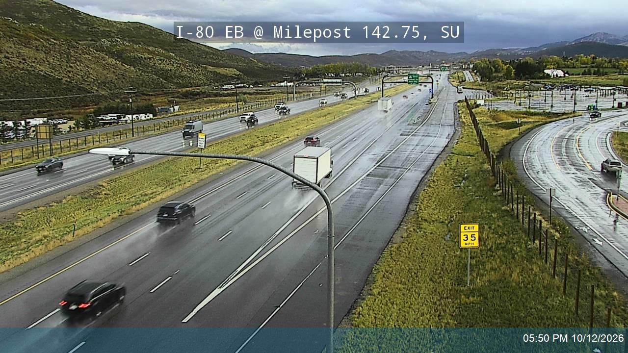 I-80 EB @ View Area / MP 142.75, SU
