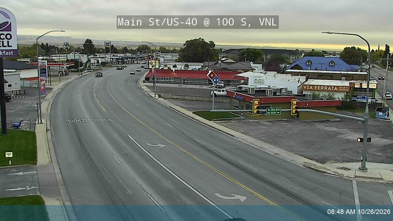 Main St / US-40 @ 100 S / MP 143.4, VNL