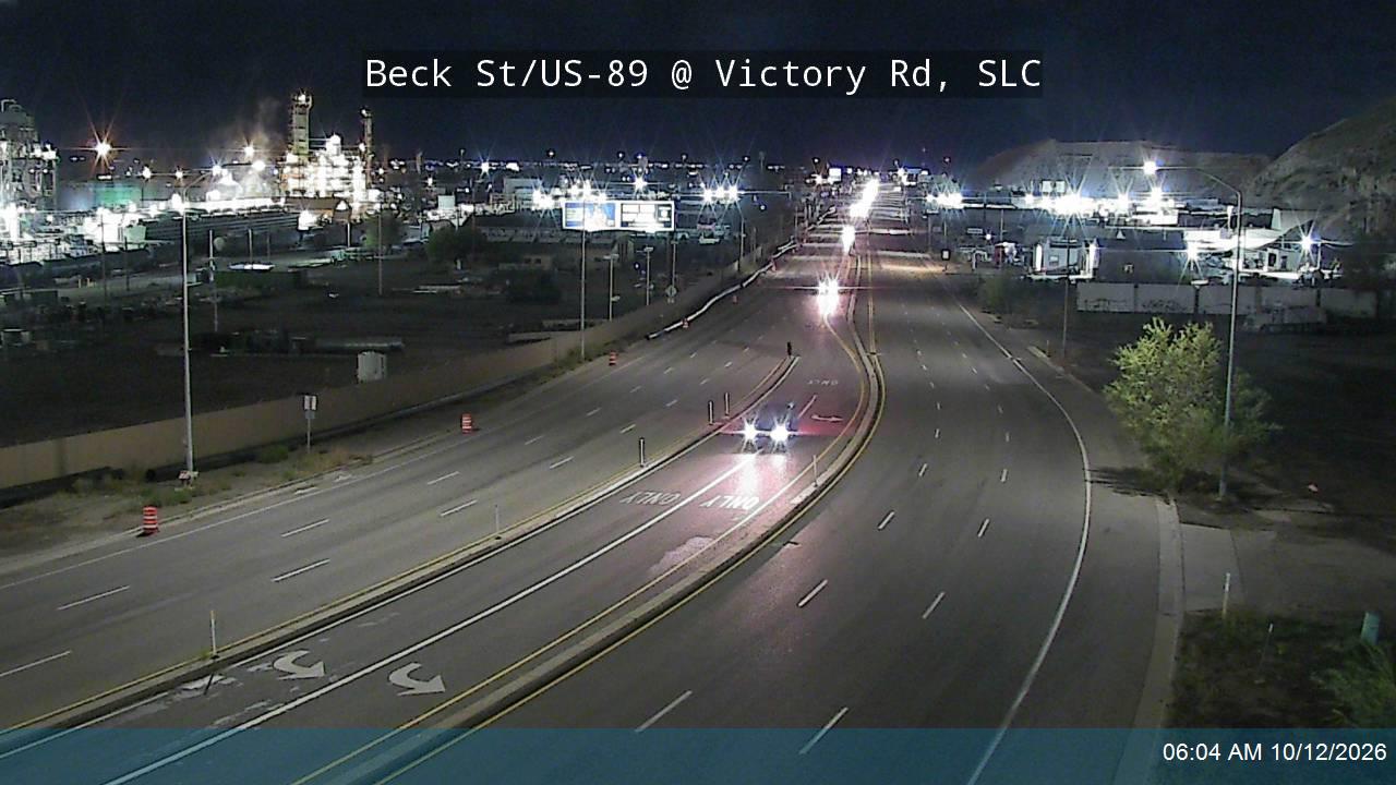 Beck St / US-89 @ Victory Rd / SR-186, SLC