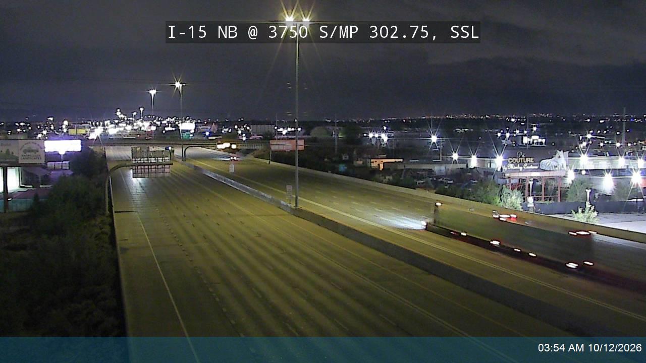 I-15 NB @ 3750 S / MP 302.75, SSL
