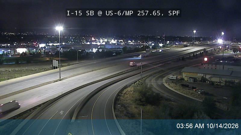 I-15 SB @ US-6 / MP 257.65, SPF