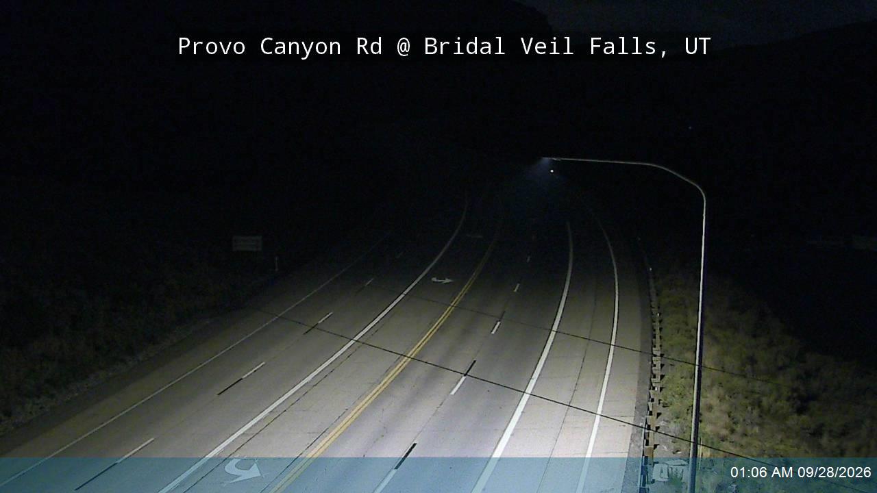 Provo Canyon Rd / US-189 @ Bridal Veil Falls / MP 11.15, UT