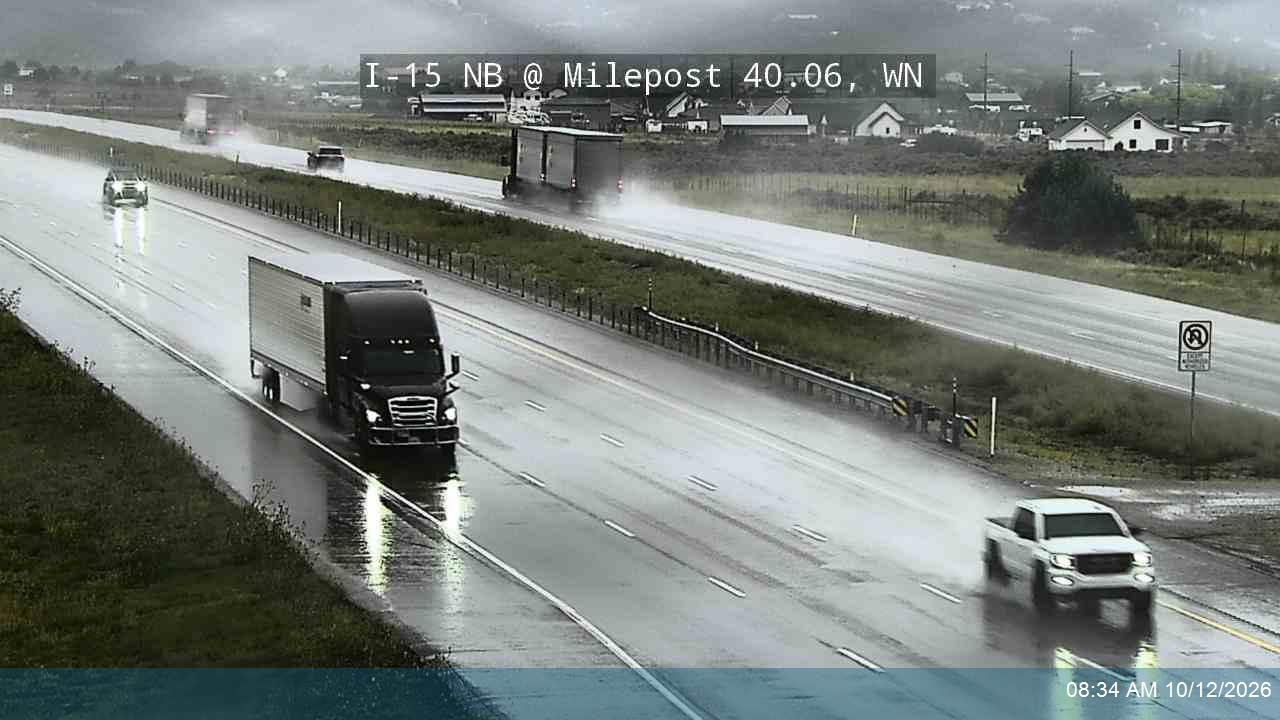 I-15 NB @ Milepost 40.06, WN