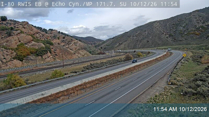 I-80 RWIS EB @ Echo Canyon / MP 171.7, SU