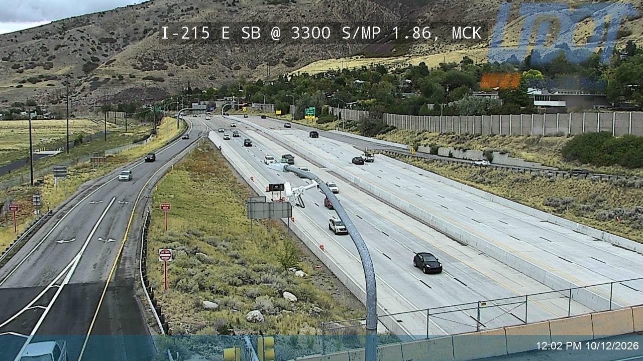 I-215 E SB @ 3300 S / SR-171 / MP 1.86, MCK