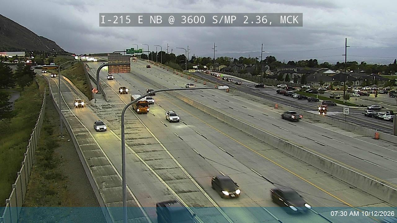 I-215 E NB @ 3600 S / MP 2.36, MCK