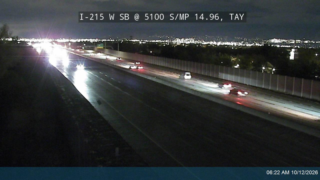 I-215 W SB @ 5100 S / MP 14.96, TAY