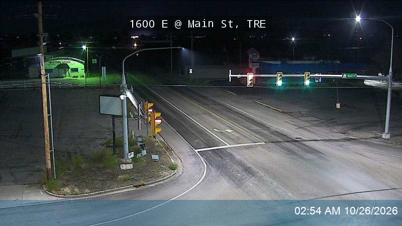 1600 E / SR-13 @ Main St / SR-102 / MP 11.17, TRE