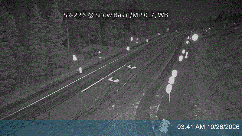 SR-226 @ Snow Basin / MP 0.7, WB