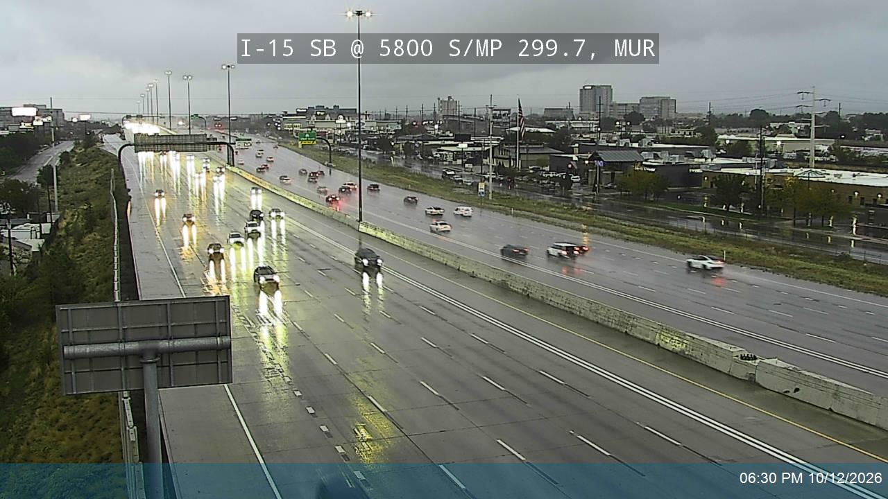 I-15 SB @ 5800 S / MP 299.7, MUR