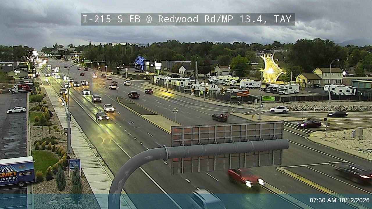 I-215 S EB @ Redwood Rd / SR-68 / MP 13.4, TAY