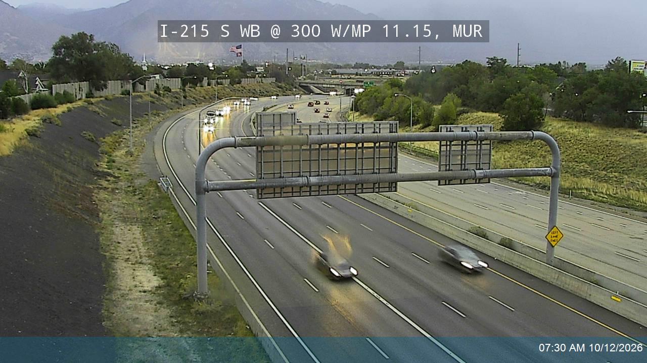 I-215 S WB @ 300 W / MP 11.15, MUR