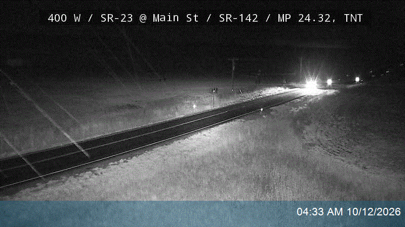 400 W / SR-23 @ Main St / SR-142 / MP 24.32, TNT