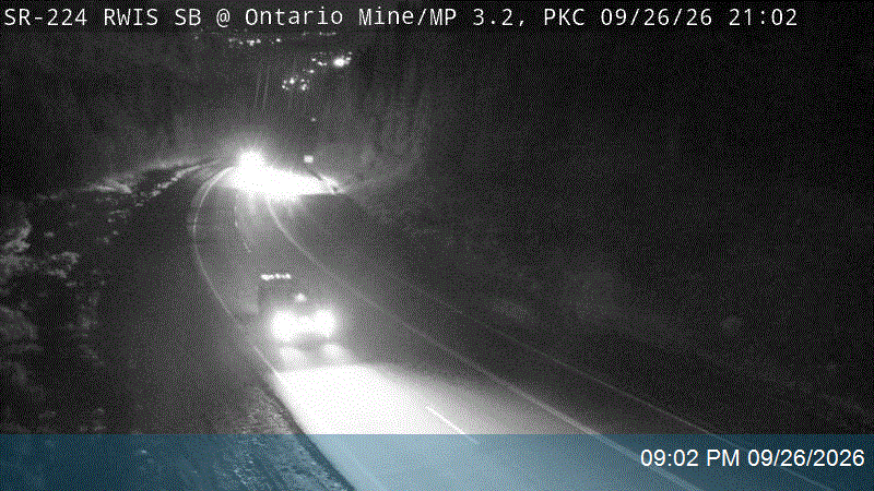 Marsac Ave RWIS SB @ Ontario Mine/ MP 3.22, PKC