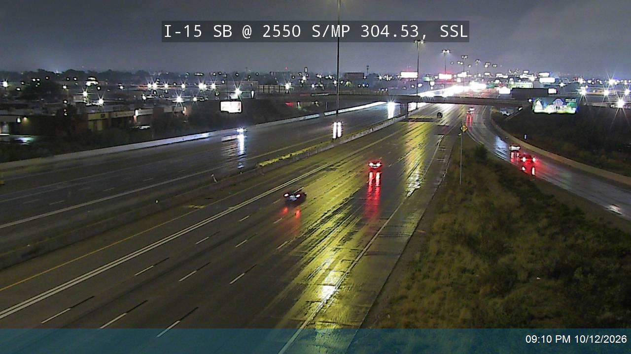 I-15 SB @ 2550 S / MP 304.53, SSL