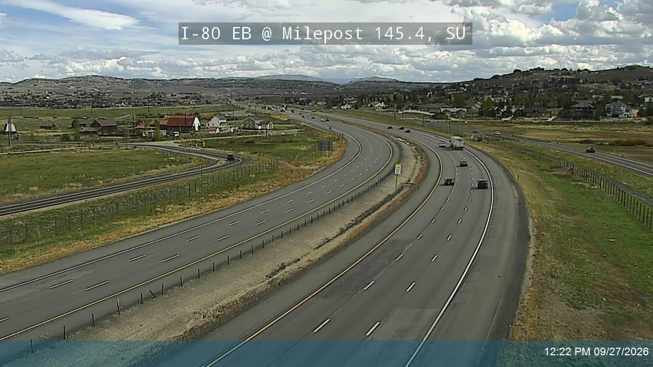 I-80 EB @ West of US-40/ MP 145.4, SU