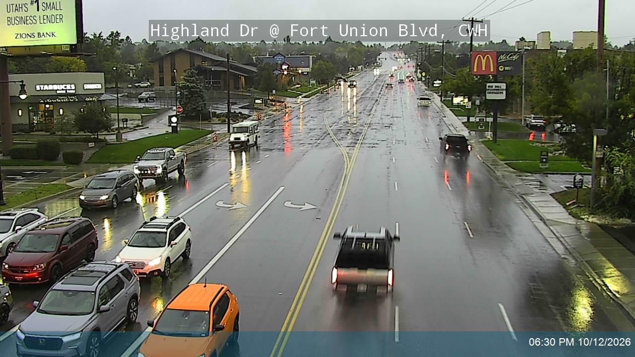 Highland Dr / 2000 E @ Fort Union Blvd / 7000 S, CWH