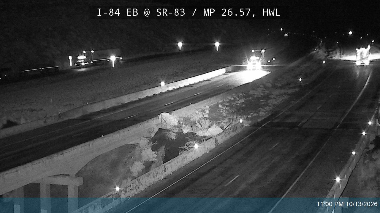 I-84 EB @ SR-83 / MP 26.57, HWL