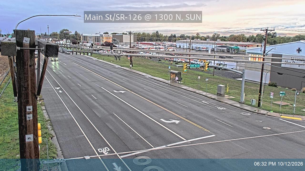 Main St / SR-126 @ 1300 N, SUN