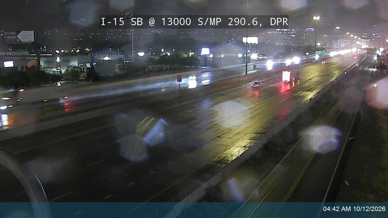 I-15 SB @ 13000 S / MP 290.6, DPR