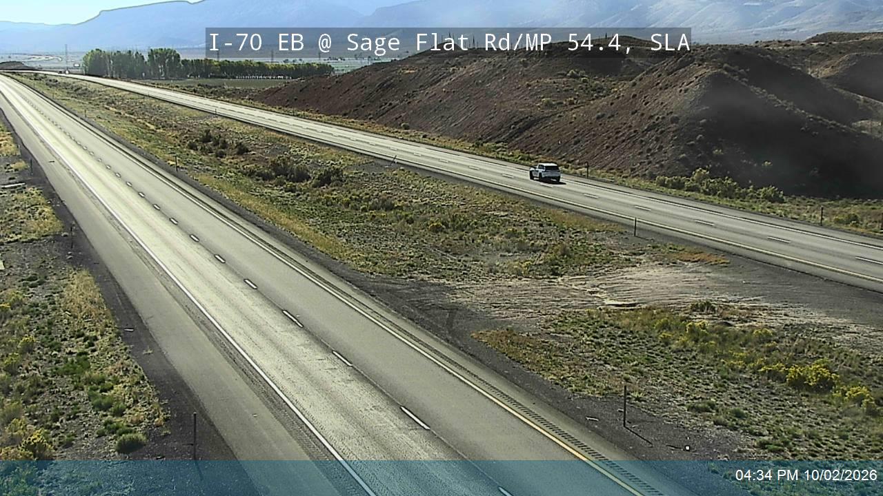 I-70 EB @ Sage Flat Rd / MP 54.4, SLA