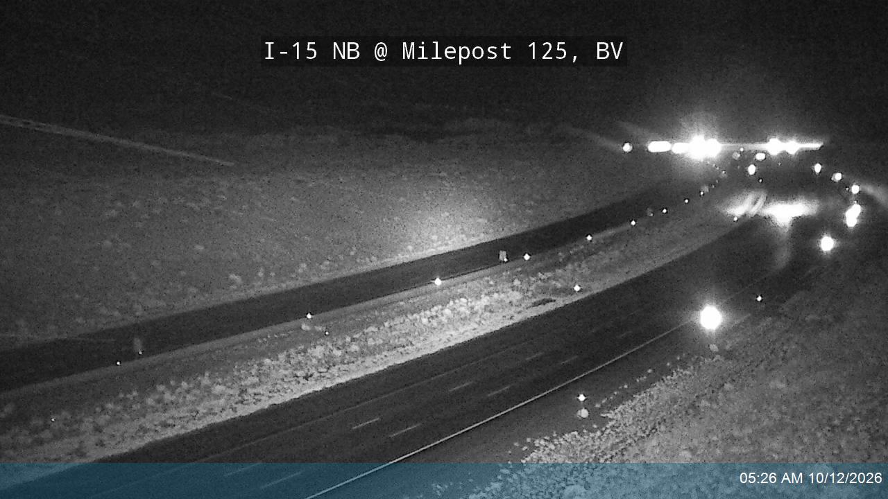 I-15 NB @ Milepost 125, BV