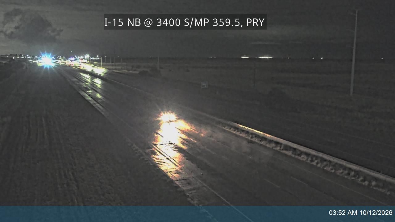 I-15 NB @ 3400 S / MP 359.5, PRY