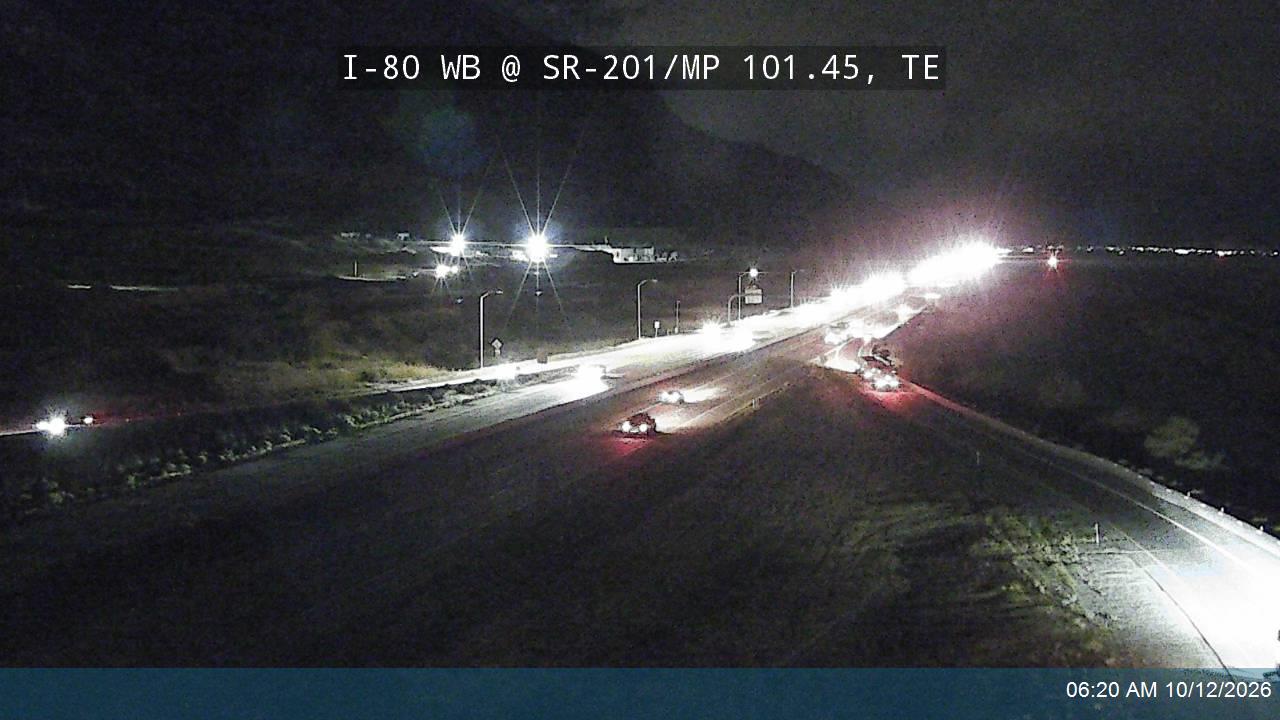 I-80 WB @ SR-201 / MP 101.45, TE