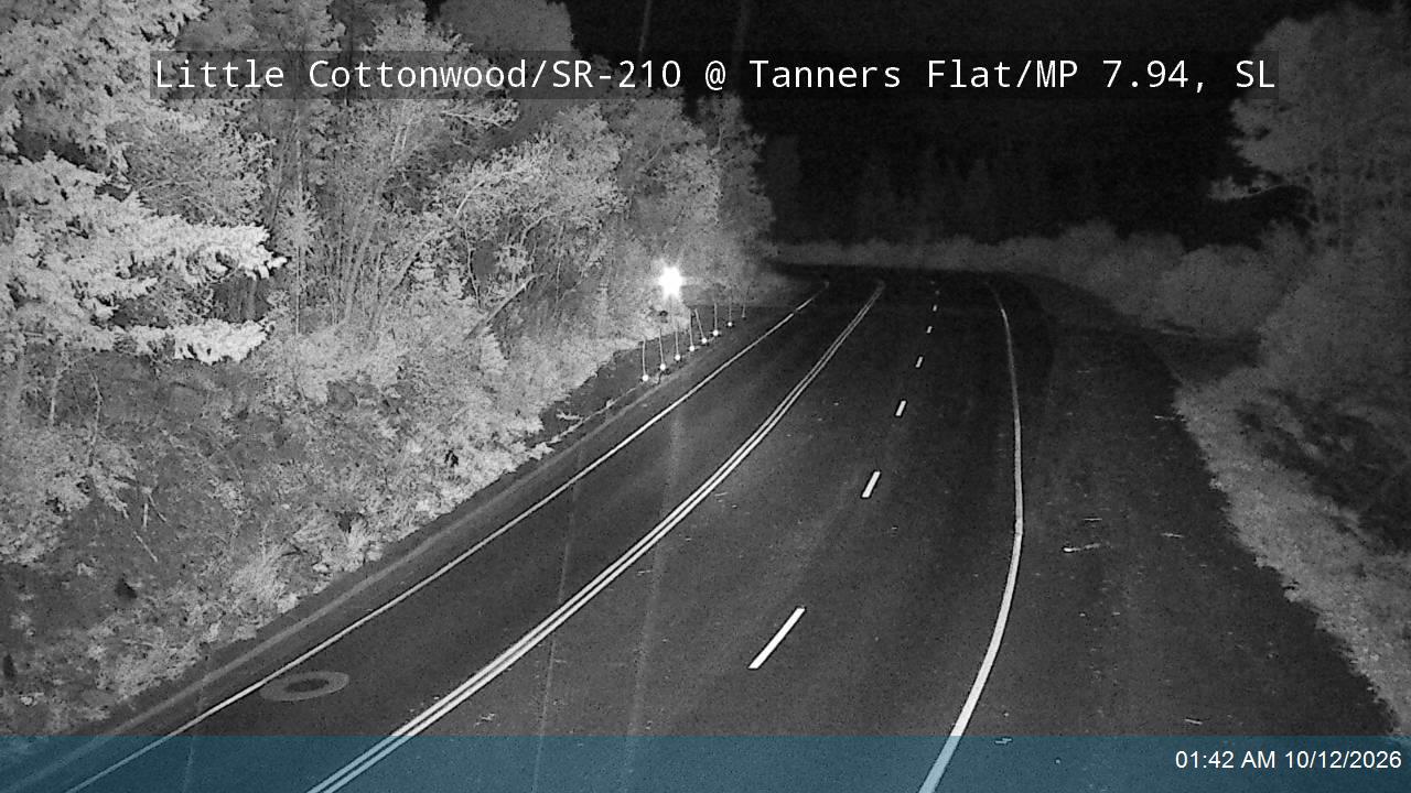 Little Cottonwood Rd / SR-210 @ Tanners Flat / MP 7.94, SL
