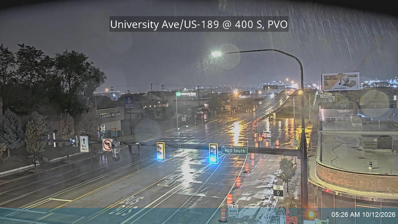 University Ave / US-189 @ 400 S, PVO