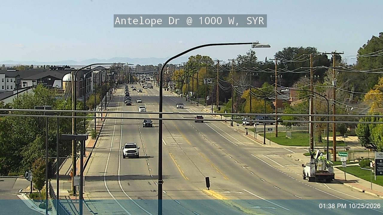 Antelope Dr / 1700 S / SR-108 @ 1000 W, SYR
