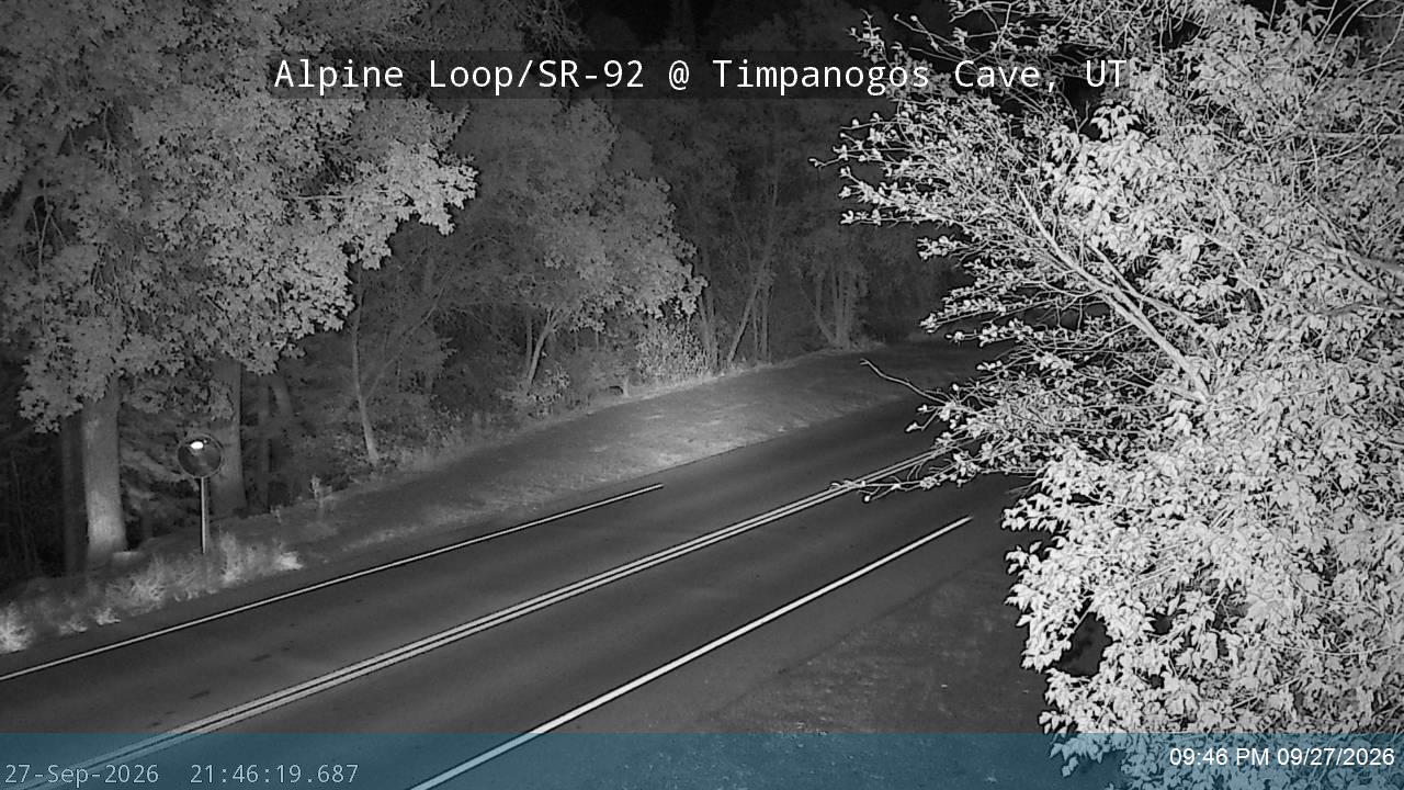 Alpine Loop / SR-92 @ Timpanogos Cave / MP 10.3, UT