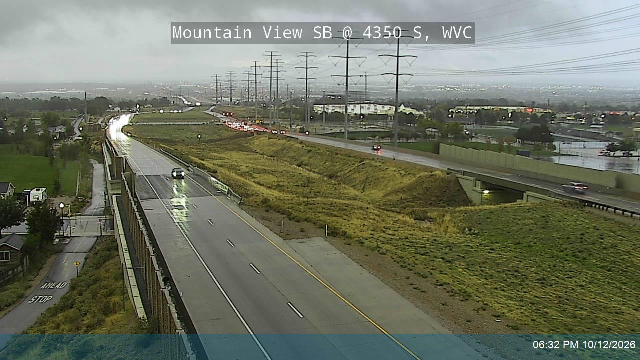 Mountain View / SR-85 SB @ 4350 S, WVC