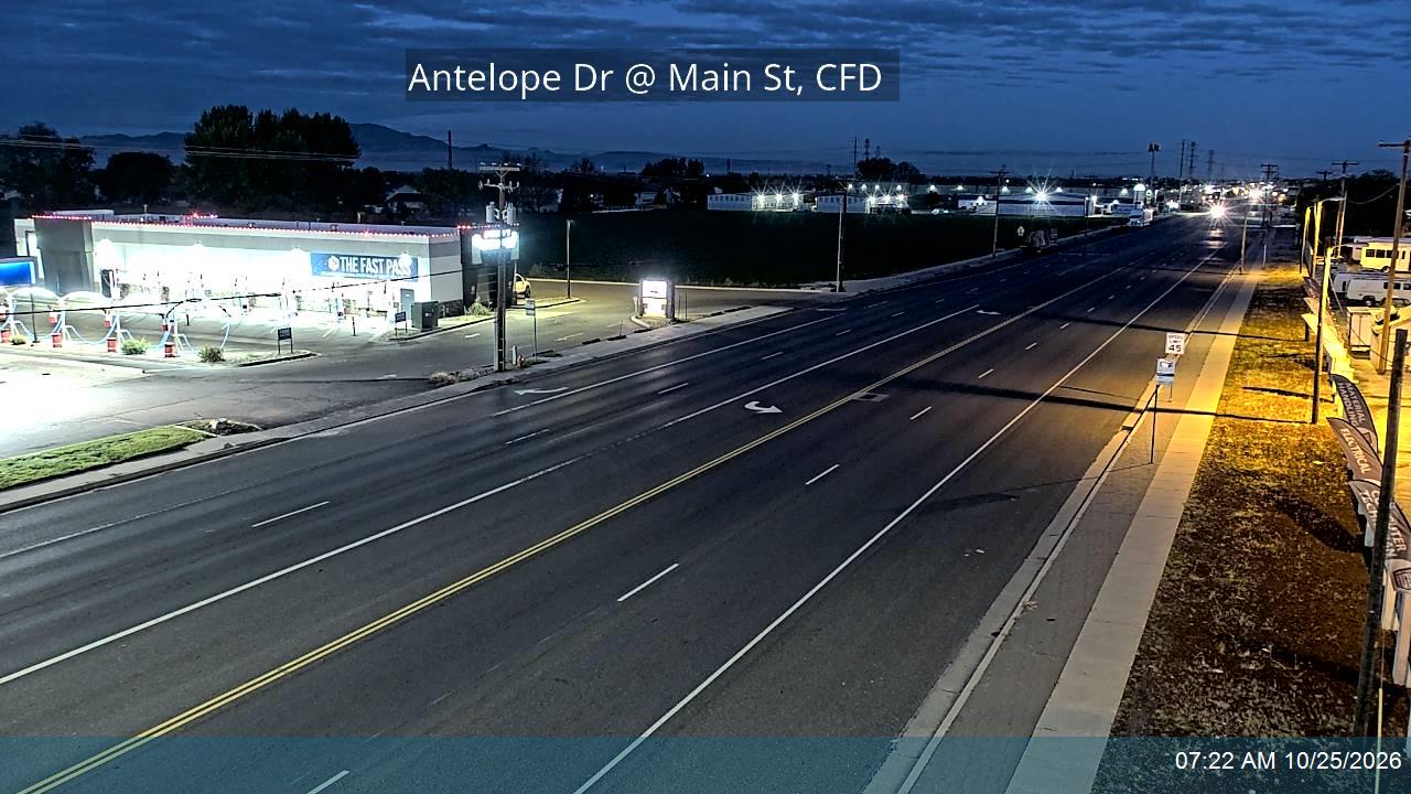 Antelope Dr / 1700 S / SR-108 @ Main St, CFD