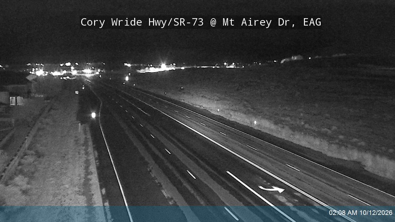 Cory Wride Hwy / SR-73 @ Mt Airey Dr / MP 33.86, EAG