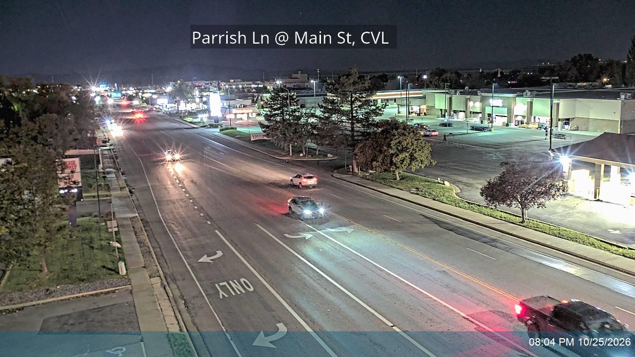 Parrish Ln / 400 N / SR-105 @ Main St / SR-106, CVL