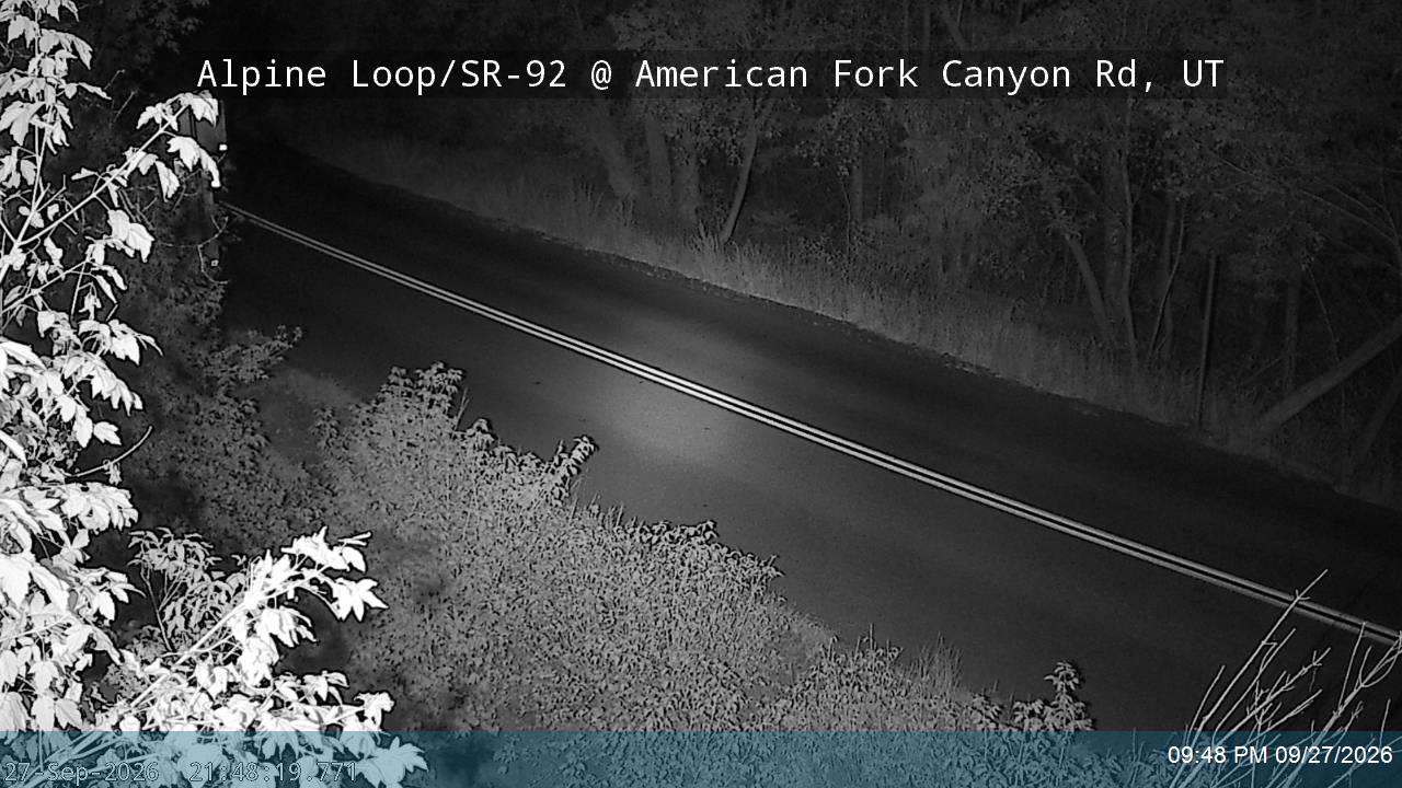 Alpine Loop / SR-92 @ American Fork Canyon Rd / SR-144, UT