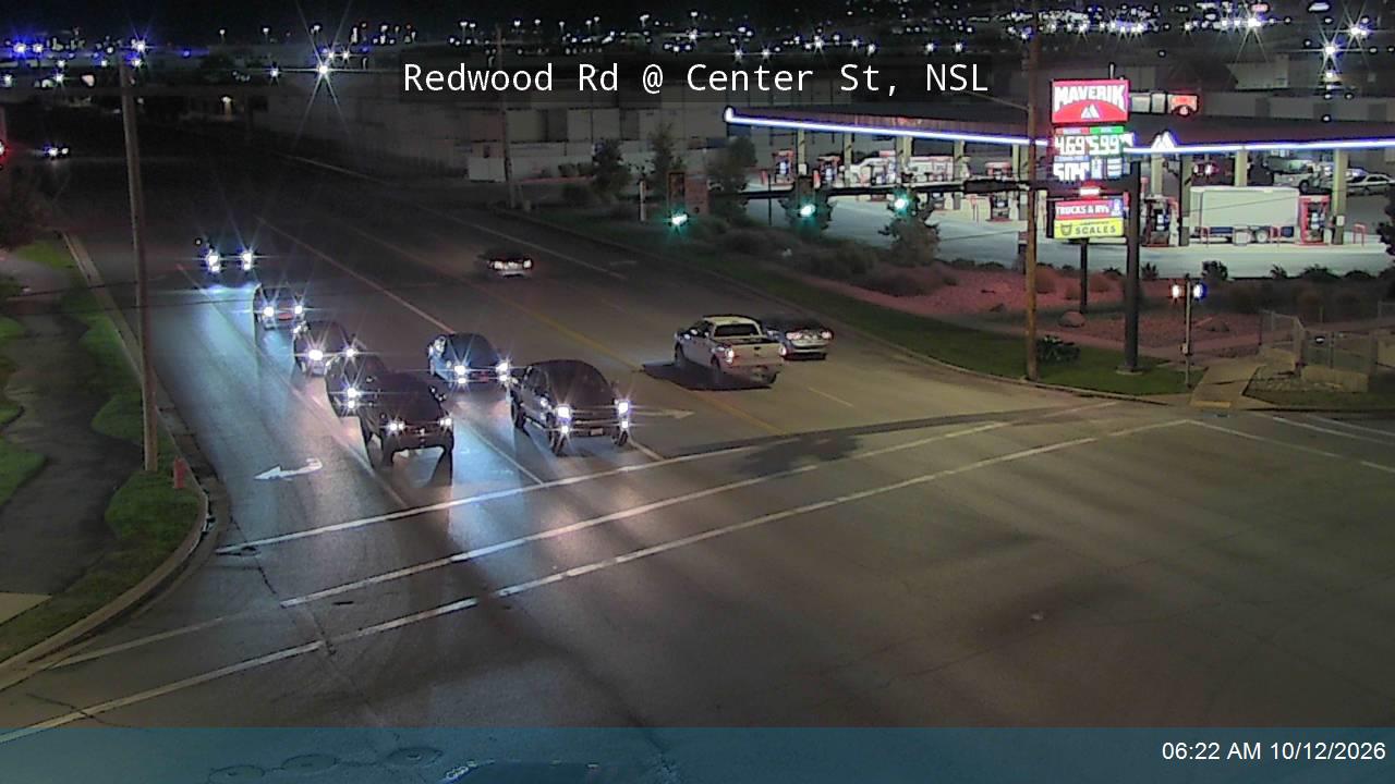 Redwood Rd / SR-68 @ Center St, NSL