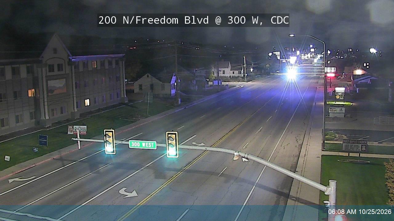 200 N / Freedom Blvd / SR-56 @ 300 W, CDC