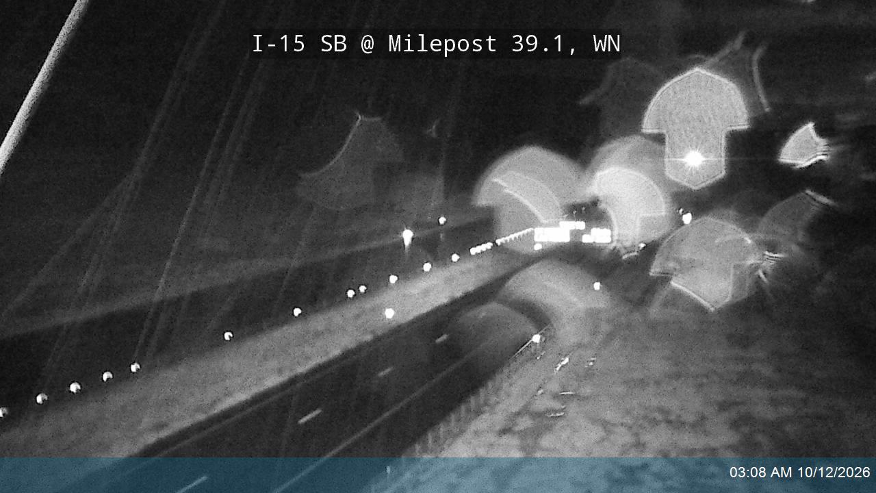 I-15 SB @ Milepost 39.1, WN