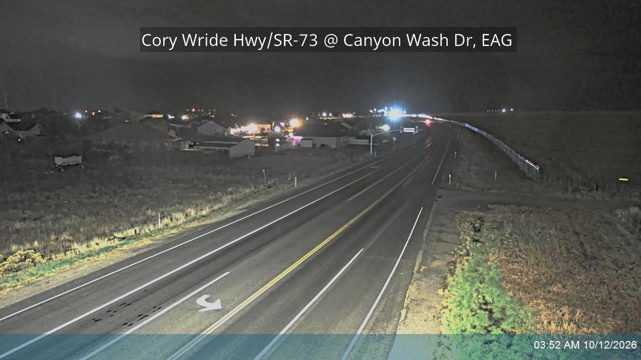 Cory Wride Hwy / SR-73 @ Canyon Wash Dr, EAG