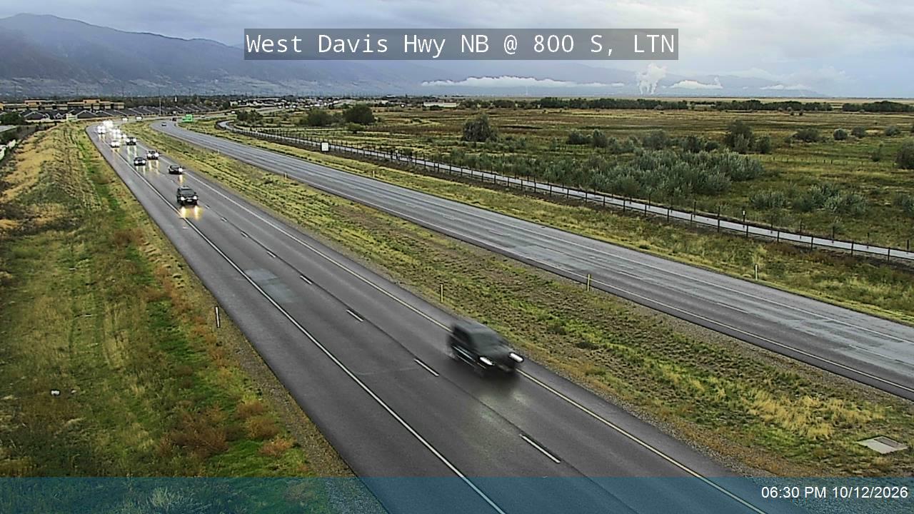 West Davis Hwy / SR-177 NB @ 800 S / MP 9.18, LTN