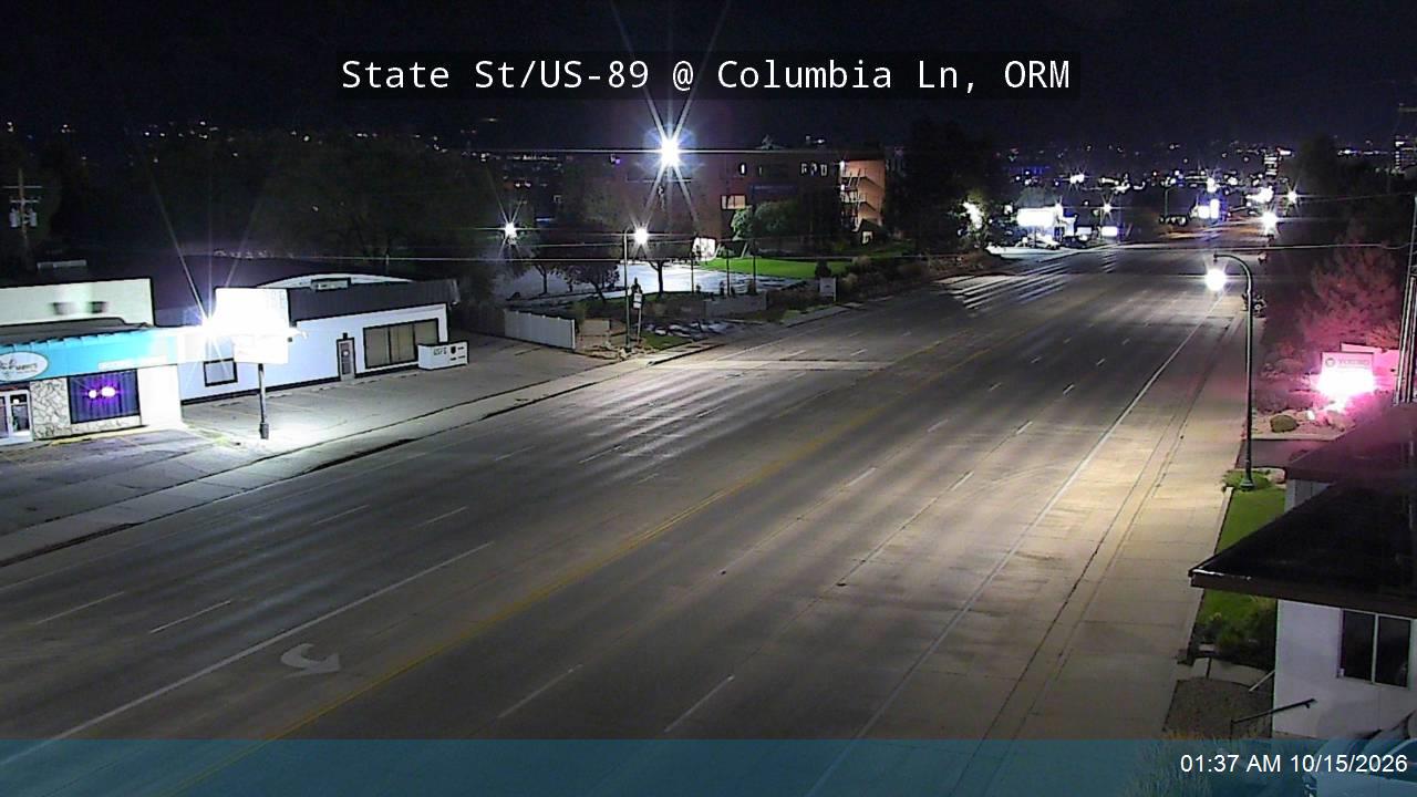 State St / US-89 @ Columbia Ln, ORM