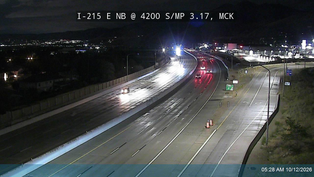 I-215 E NB @ 4200 S / MP 3.17, MCK