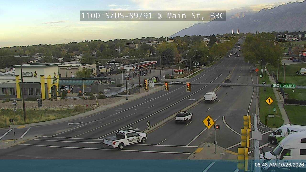 1100 S / US-89/91 @ Main St / US-89 / SR-13, BRC