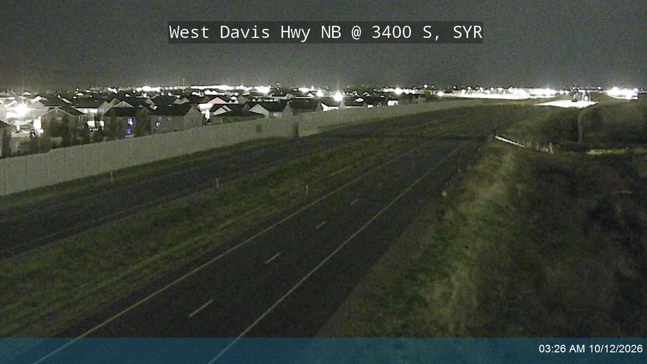 West Davis Hwy / SR-177 NB @ 3400 S / MP 11.42, SYR